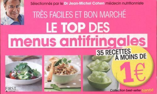 Livrenpoche : Le top des menus antifringales - Collectif - Livre