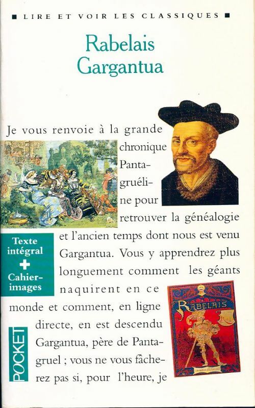 Livrenpoche : Gargantua - François Rabelais - Livre