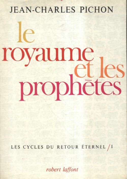 Livrenpoche : Le royaume et les prophètes - Jean-Charles Pichon - Livre