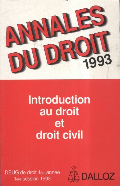 Livrenpoche : Introduction au droit et droit civil - Collectif - Livre