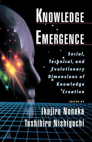 Livrenpoche : Knowledge emergence - Ikujiro Nonaka - Livre