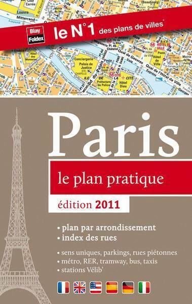 Livrenpoche : Paris, le plan pratique 2011 - Collectif - Livre