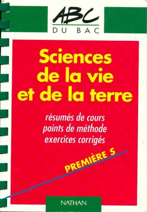 Livrenpoche : Sciences de la vie et de la terre 1re s - Collectif - Livre