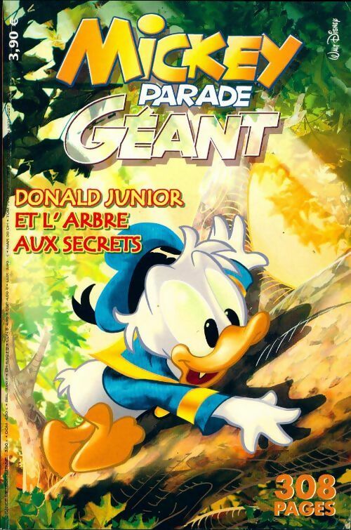 Mickey parade géant n°283 : Donald junior et l'arbre aux secret - Collectif - Livre