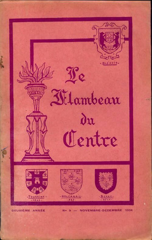Livrenpoche : Le flambeau du centre n°9 - Collectif - Livre