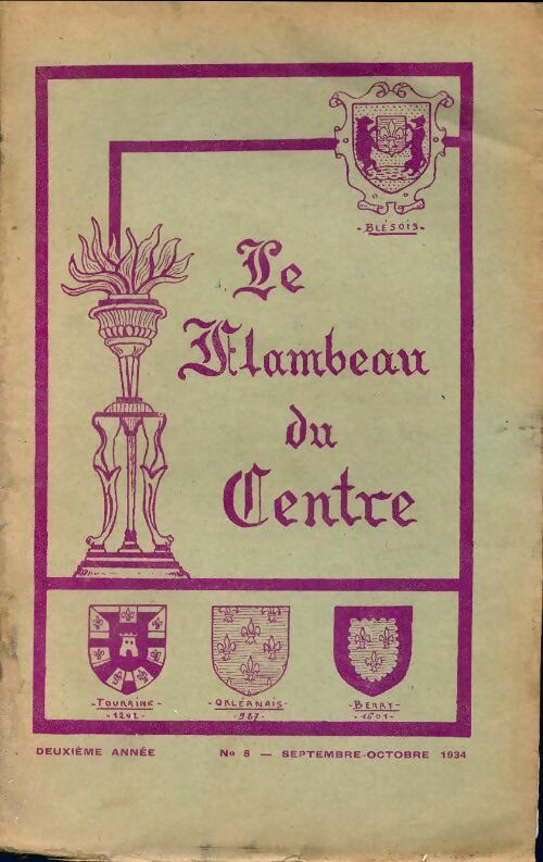 Livrenpoche : Le flambeau du centre n°8 - Collectif - Livre