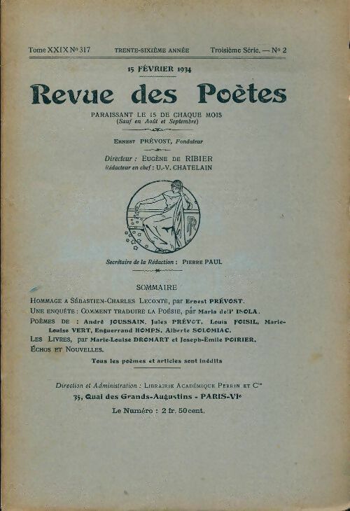 Livrenpoche : Revue des poètes n°317 - Collectif - Livre