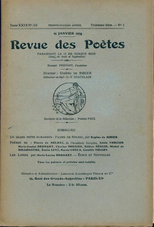 Livrenpoche : Revue des poètes n°316 - Collectif - Livre