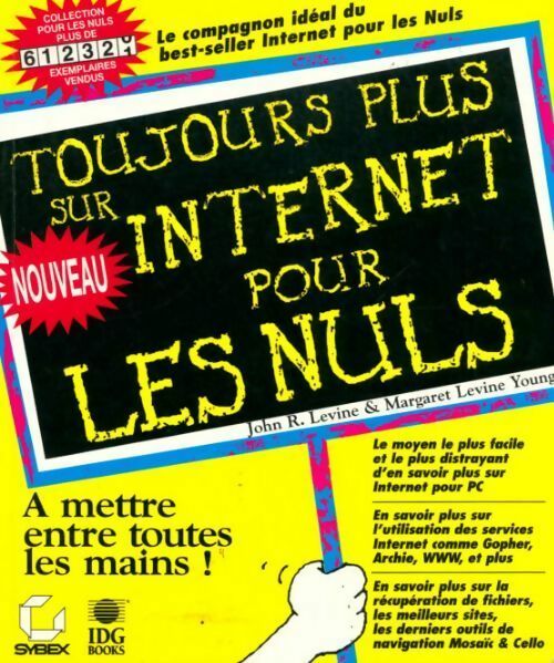Livrenpoche : Toujours plus sur internet pour les nuls - Paul Levine - Livre