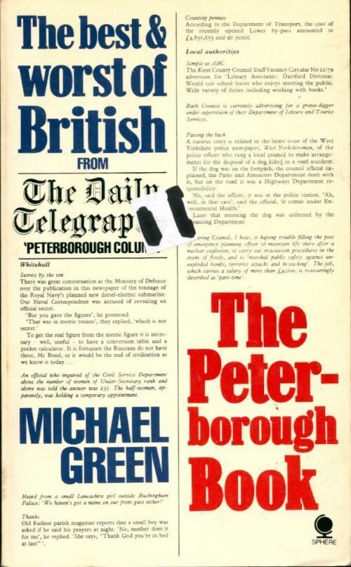 Livrenpoche : The Peterborough' book - Collectif - Livre