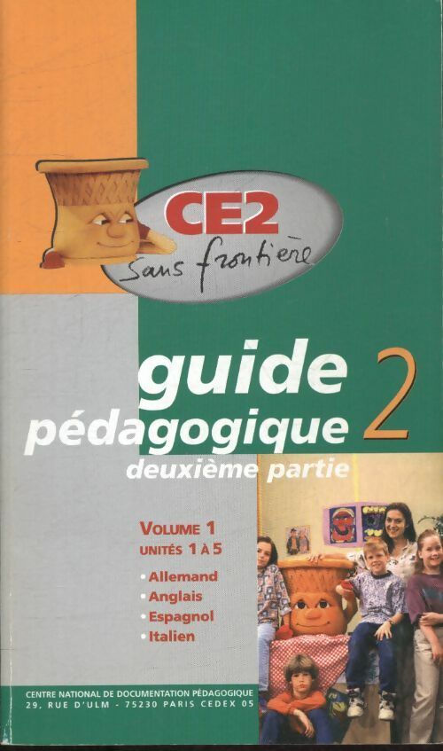 Livrenpoche : CE2 sans frontière guide pédagogique Tome II - Collectif - Livre