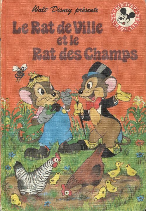 Livrenpoche : Le rat de ville et le rat des champs - Walt Disney - Livre