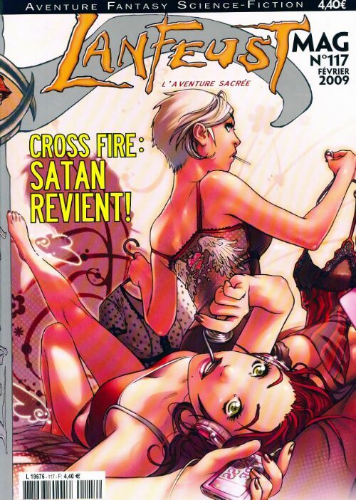 Livrenpoche : Lanfeust mag n°117 : Cross fire : satan revient ! - Collectif - Livre