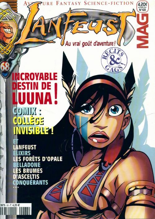 Livrenpoche : Lanfeust mag n°68 : Incroyable destin de Luuna - Collectif - Livre