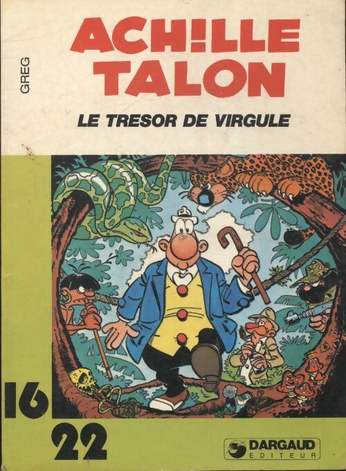 Livrenpoche : Achille Talon : Le trésor de Virgule - Greg - Livre