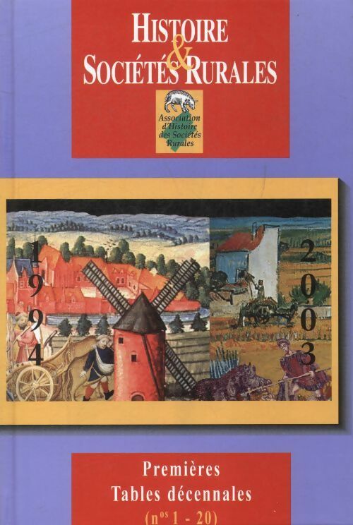 Livrenpoche : Histoire et sociétés rurales - Collectif - Livre