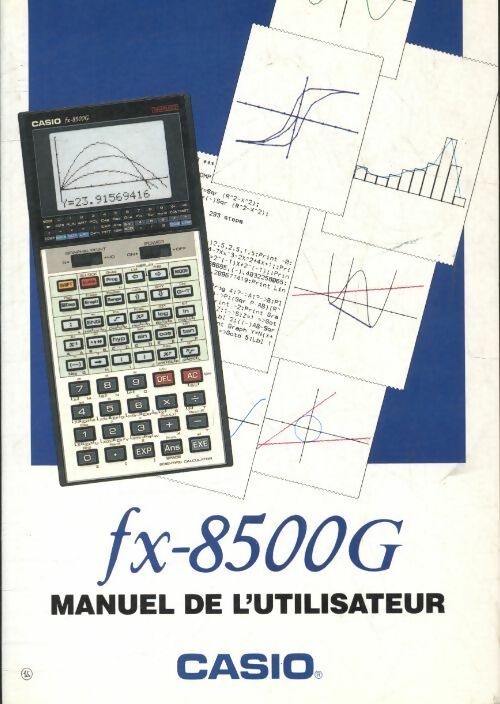 Livrenpoche : Fx-8500G manuel de l'utilisateur - Collectif - Livre