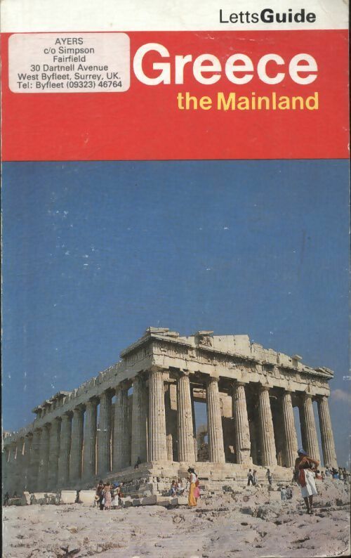 Livrenpoche : Greece the Mainland - Collectif - Livre