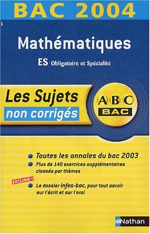 Livrenpoche : Maths Terminale sujets non corrigés 200 - Collectif - Livre