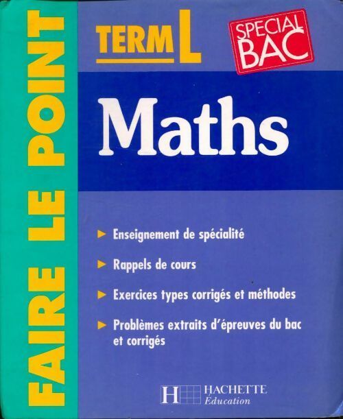 Livrenpoche : Mathématiques Terminale L - Philippe Thiaude - Livre