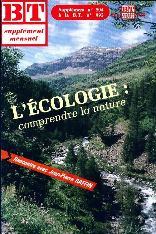 Livrenpoche : Bibliothèque de travail supplément n°504 au n°992 : L'écologie - Collectif - Livre