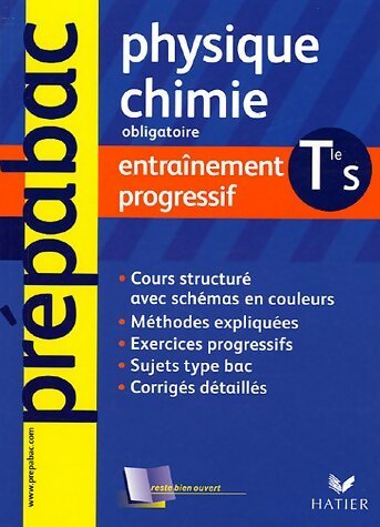Livrenpoche : Physique-chimie Terminale S obligatoire : Entraînement progressif - Jacques Royer - Livre