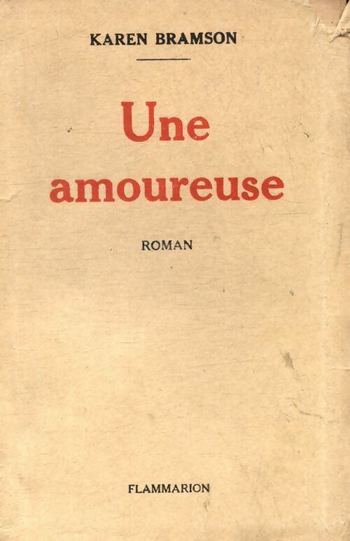 Livrenpoche : Une amoureuse - Karen Bramson - Livre