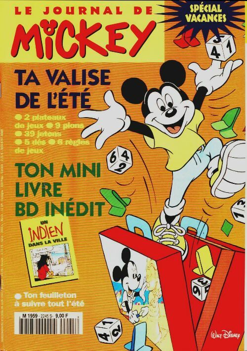 Livrenpoche : Le journal de Mickey n°2245 : Spécial vacances - Collectif - Livre