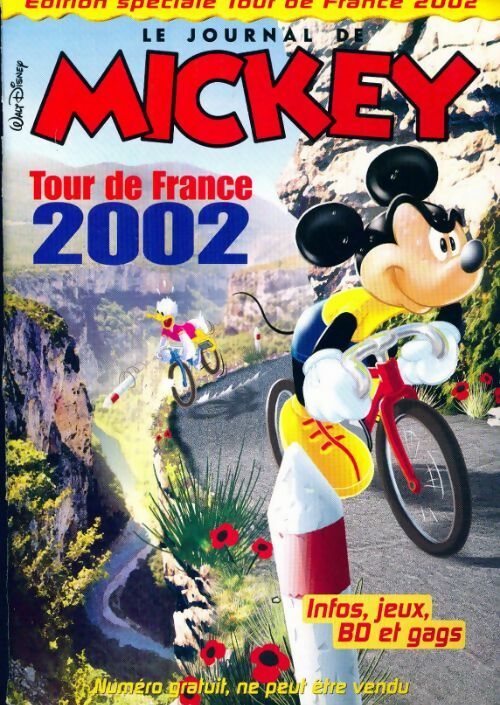 Livrenpoche : Le journal de Mickey : Tour de France 2002 - Collectif - Livre