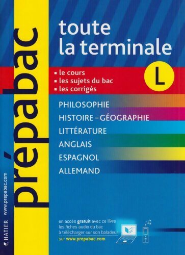 Livrenpoche : Toute la Terminale L - Collectif - Livre