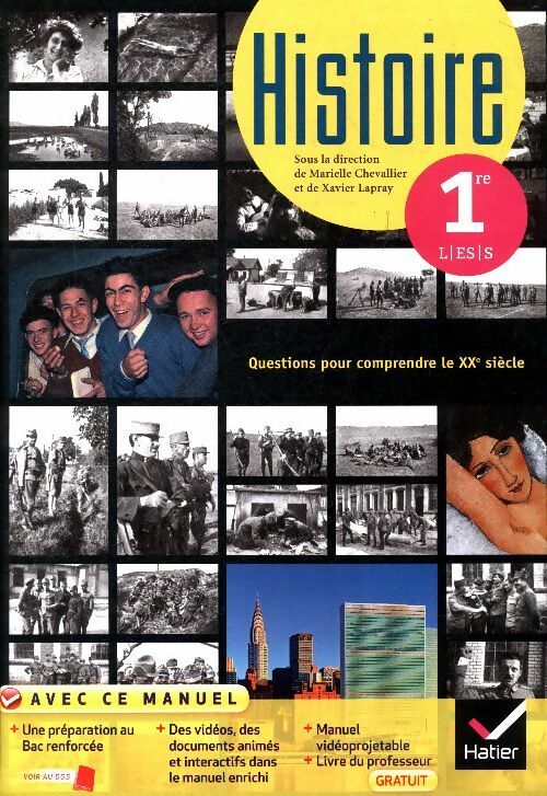 Livrenpoche : Histoire 1ère L, ES, S - Marielle Chevallier - Livre