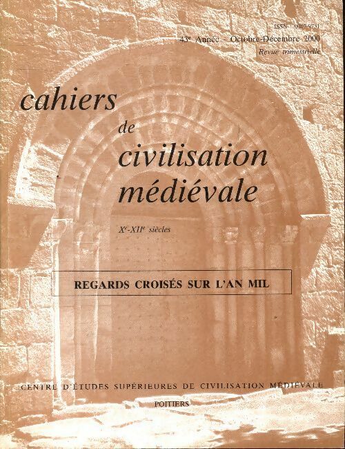 Livrenpoche : Cahiers de civilisation médiévale n°172 - Collectif - Livre