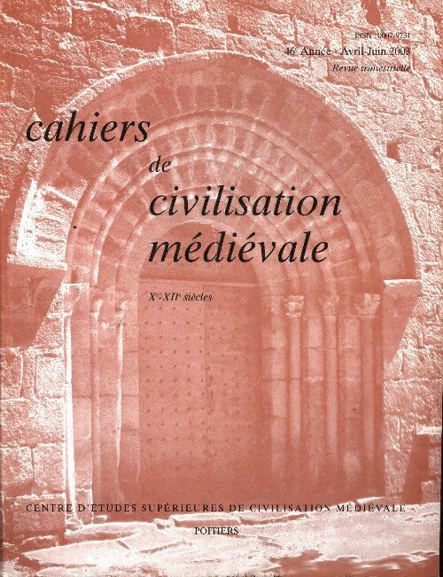 Livrenpoche : Cahiers de civilisation médiévale n°182 - Collectif - Livre