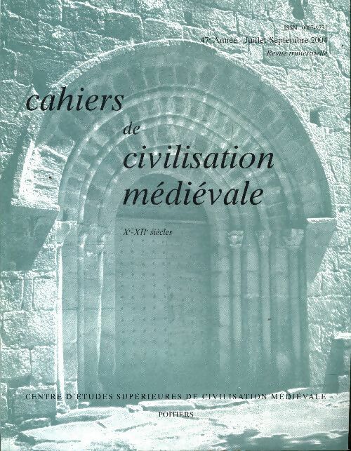 Livrenpoche : Cahiers de civilisation médiévale n°187 - Collectif - Livre
