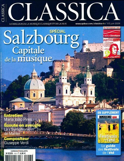 Livrenpoche : Classica n°113 : Salzbourg - Collectif - Livre