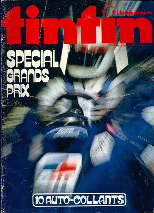 Livrenpoche : Tintin (nouvelle série) n°36 : Spécial grand prix - Collectif - Livre