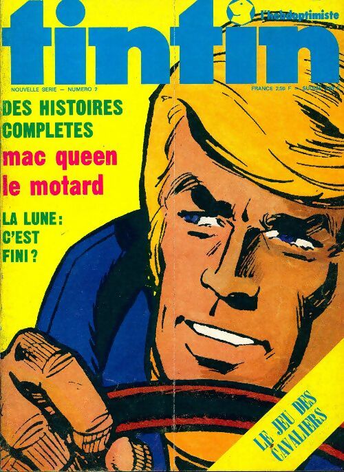Livrenpoche : Tintin (nouvelle série) n°2 : Mac Queen le motard - Collectif - Livre