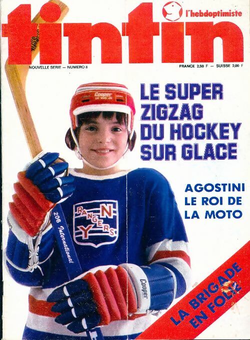Livrenpoche : Tintin (nouvelle série) n°8 : Hockey sur glace - Collectif - Livre
