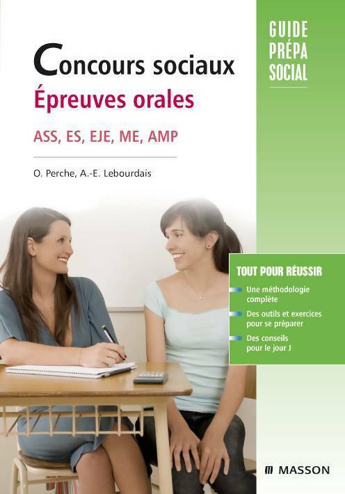 Livrenpoche : Concours sociaux. Epreuve orale - Olivier Perche - Livre