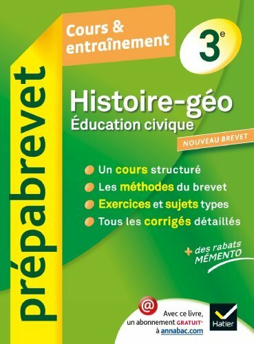Livrenpoche : Histoire-géographie Éducation civique 3e - Guillaume Joubert - Livre