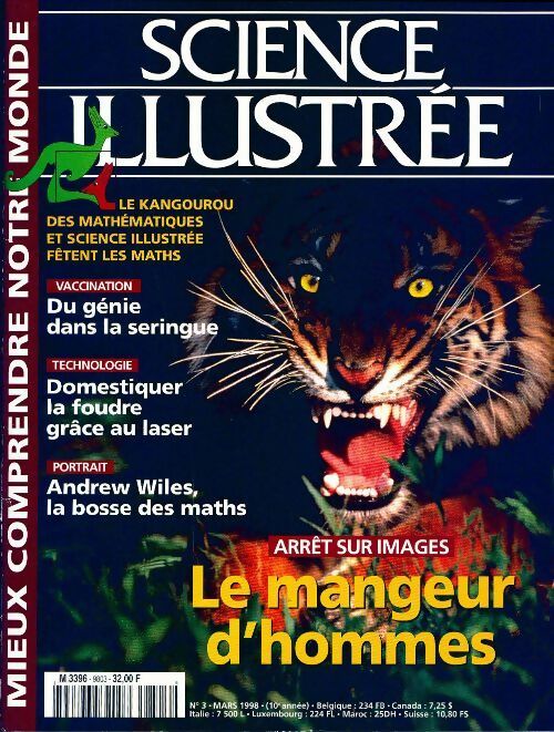 Livrenpoche : Science illustrée n°3 (10e année) : Le mangeur d'hommes - Collectif - Livre