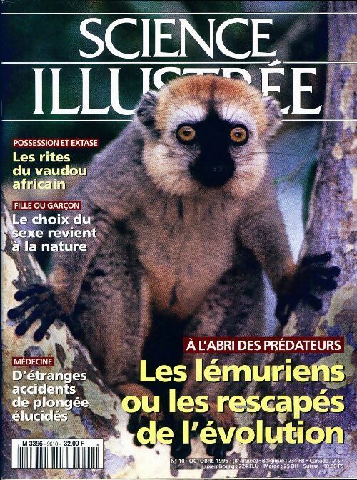 Livrenpoche : Science illustrée n°10 (8e année) : Les lémuriens ou les rescapés de l'évolution - Collectif - Livre