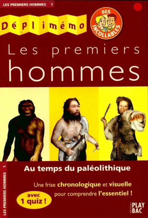 Livrenpoche : Les premiers hommes : Au temps du paléolithique - L Bouton - Livre