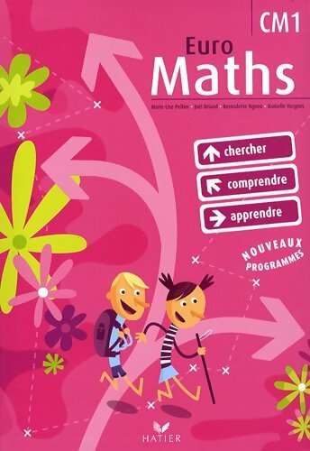 Livrenpoche : Euro maths CM1 - Collectif, Marie-Lise Peltier - Livre