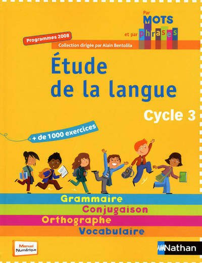 Livrenpoche : Étude de la langue cycle 3 - Annick Cautela - Livre