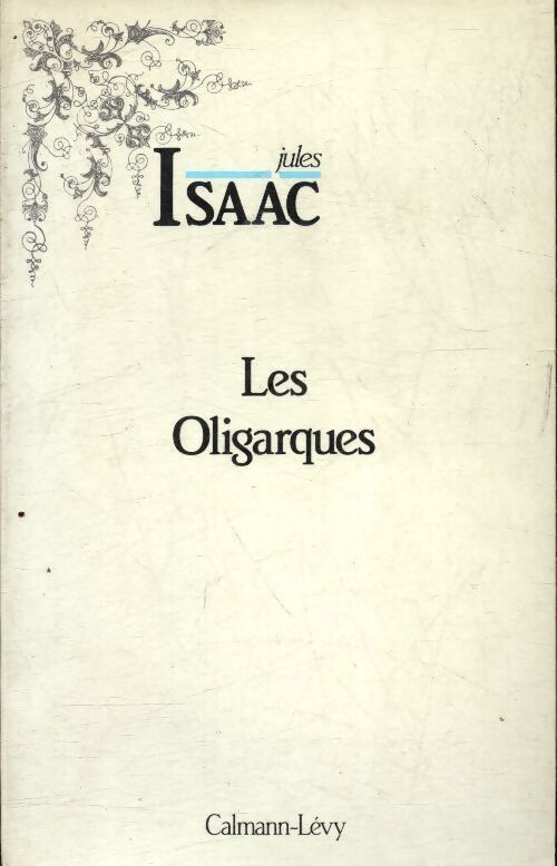Livrenpoche : Les oligarques - Joseph Isaac - Livre