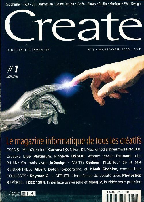 Livrenpoche : Create n°1 - Collectif - Livre