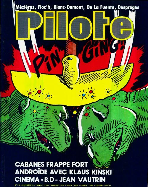 Livrenpoche : Pilote mensuel n°114 : Cabanes frappe fort / Androïde avec Klaus Kinski - Collectif - Livre