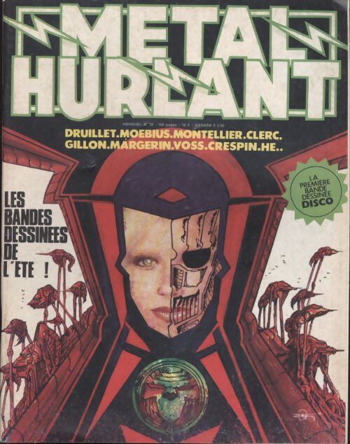Métal Hurlant n°32 : Les bandes dessinées de l'été - Collectif - Livre