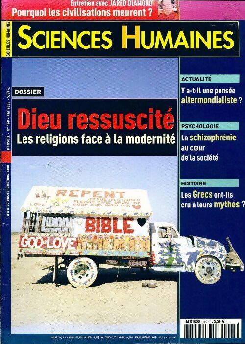 Livrenpoche : Sciences humaines n°160 : DIeu ressuscité - Collectif - Livre